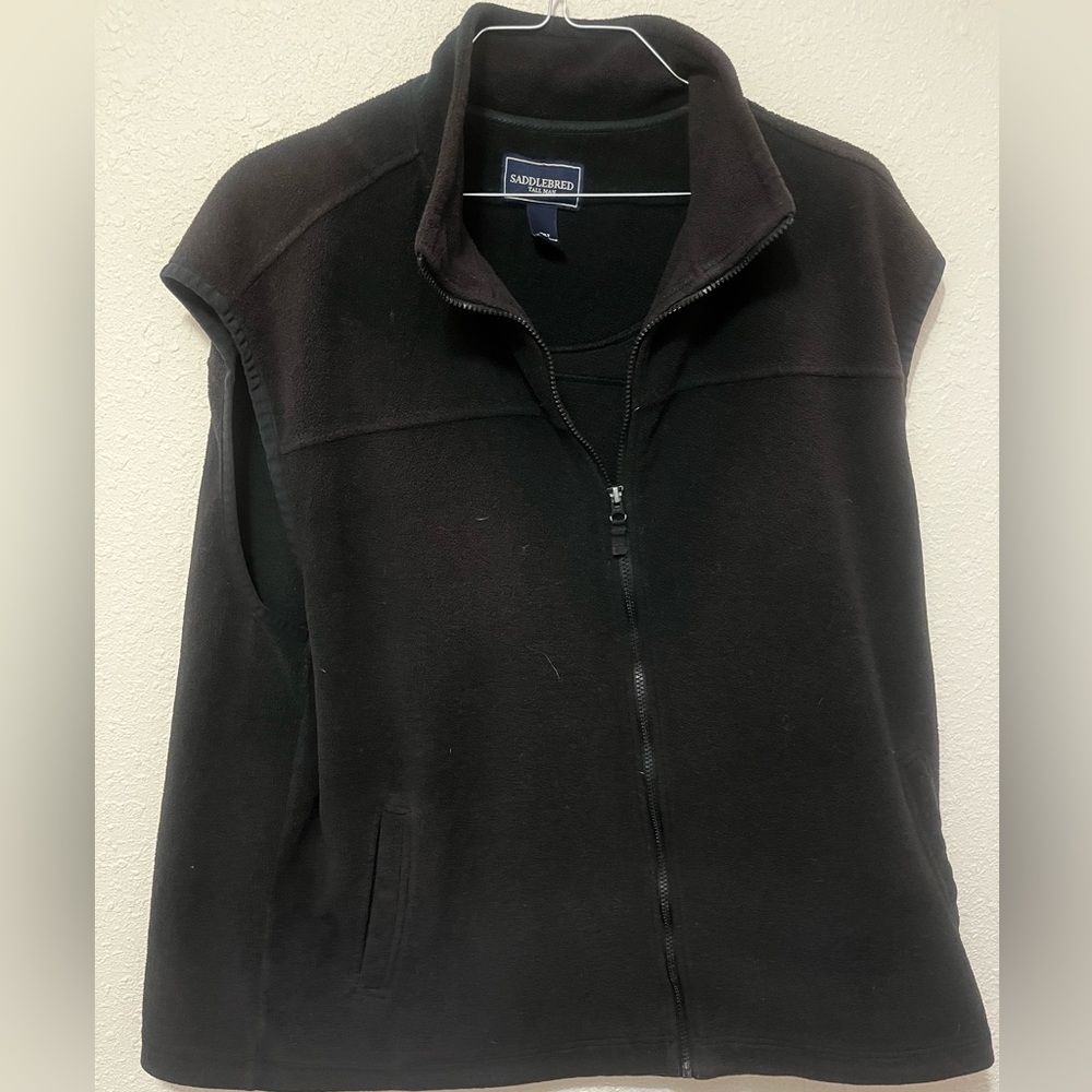 Saddlebred Charcoal Fleece Vest